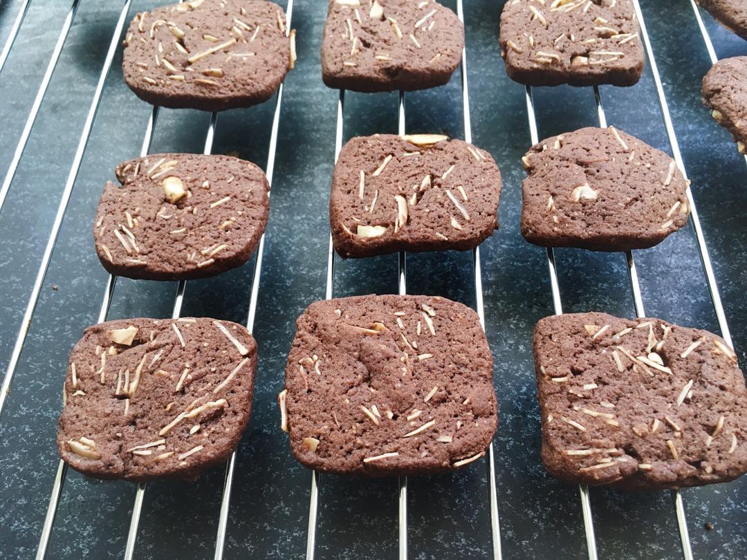 香草巧克力杏仁饼干