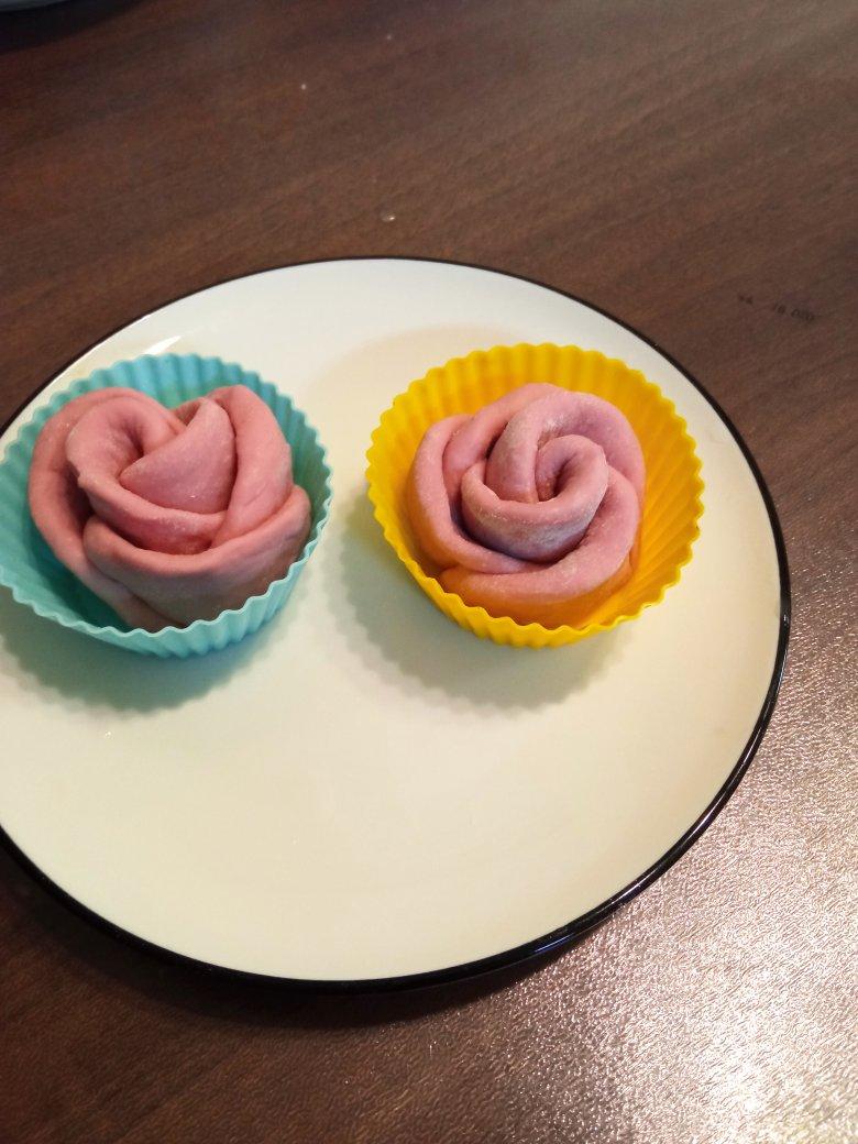 奶香红玫瑰花卷之【红红火火年夜饭】