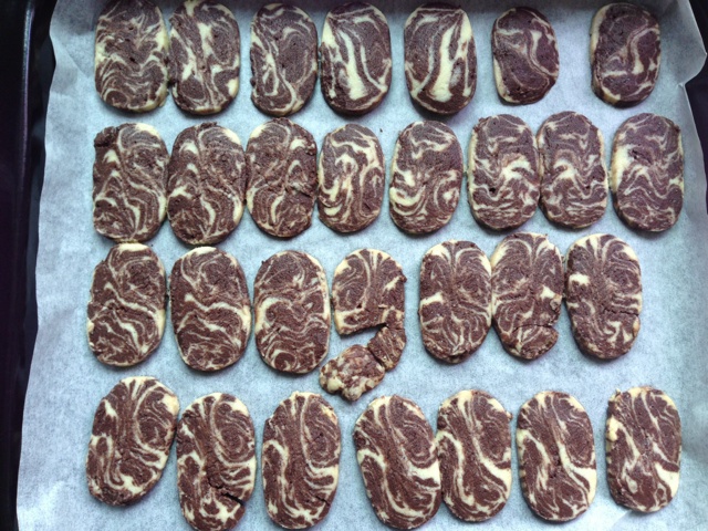 哥手把手教你做大理石曲奇