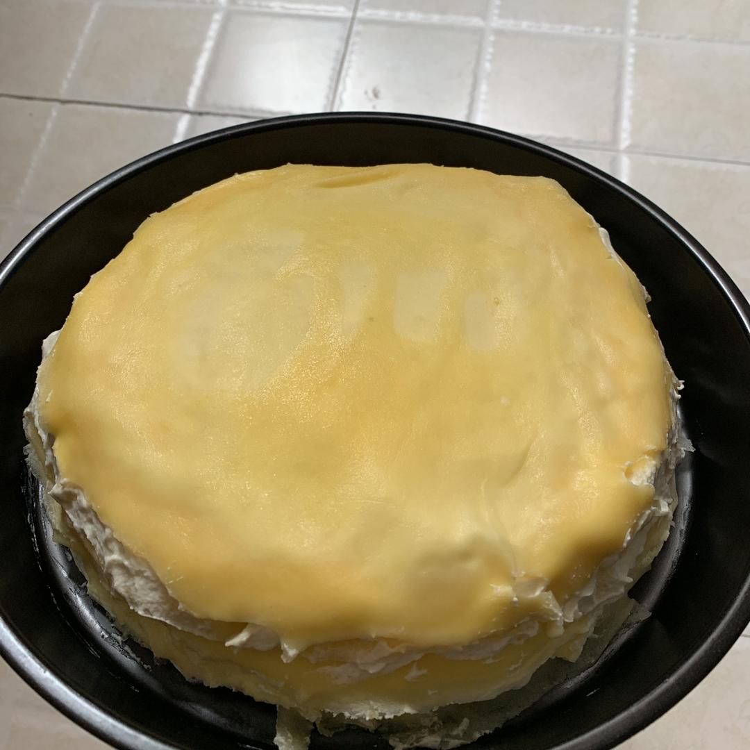 芒果千层蛋糕，100%成功告别煎皮无能