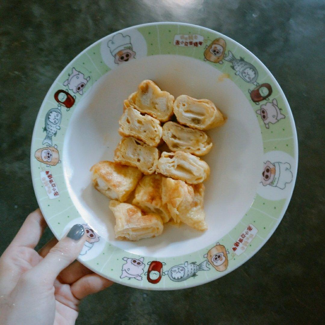 上学娃的快手早餐蛋皮蛋糕卷