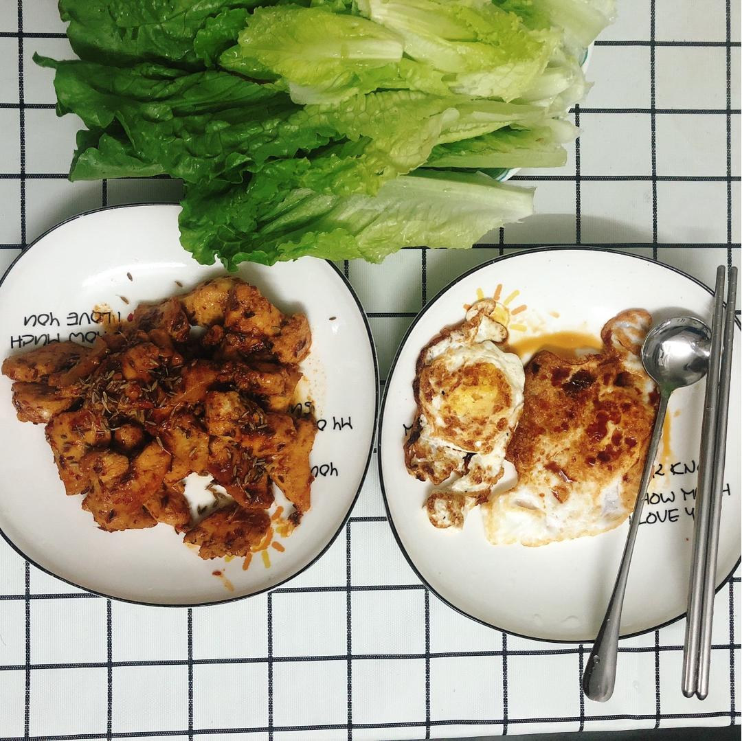 孜然鸡胸肉，低脂低卡好吃无压力。