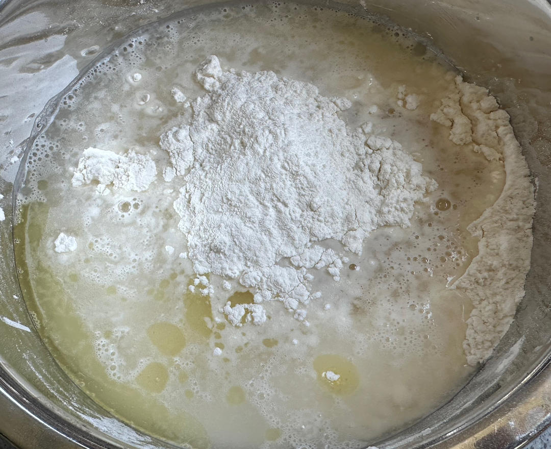 纯奶手撕吐司的做法 步骤1