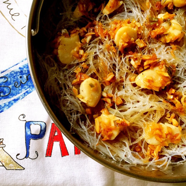 蒜蓉粉丝蒸扇贝