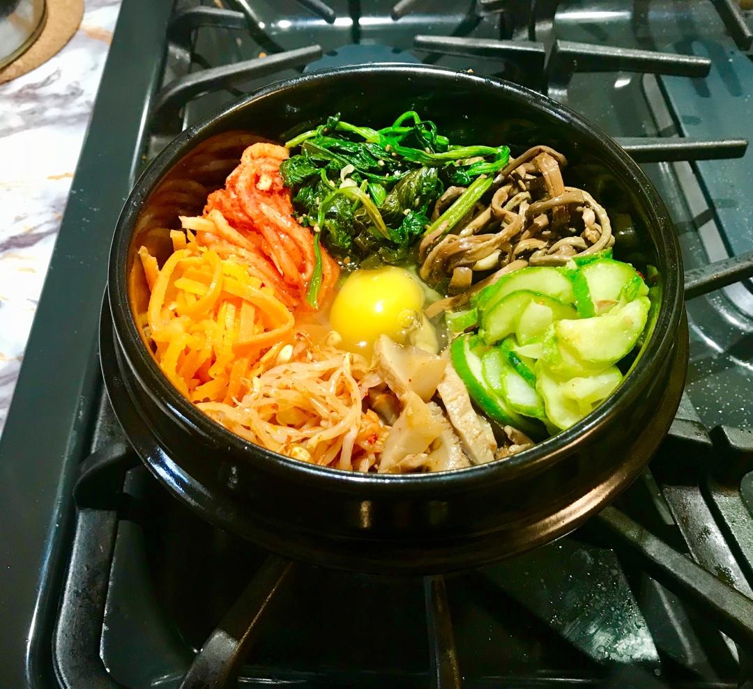 heewon做的石锅拌饭