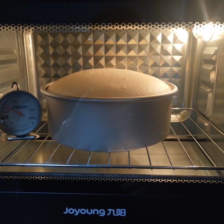 六寸戚风蛋糕的做法