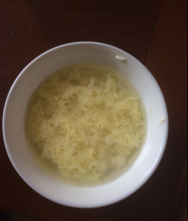 蛋花酒酿圆子