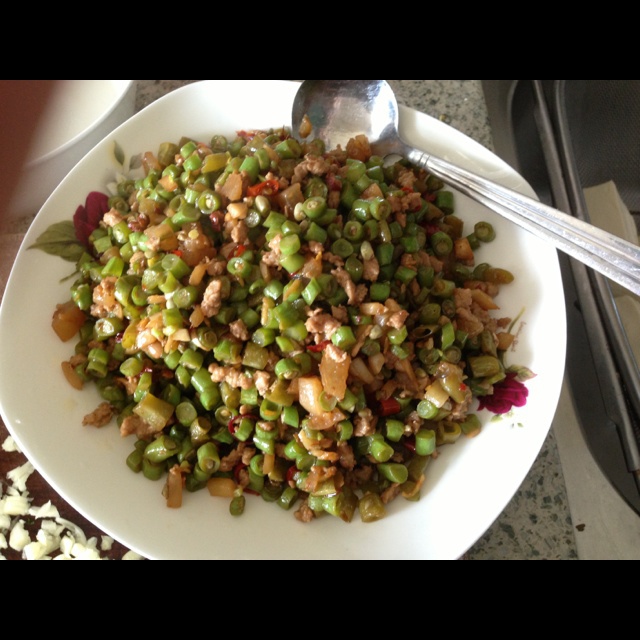 肉沫豆角