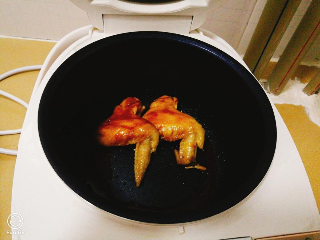 电饭锅版酱油鸡翅