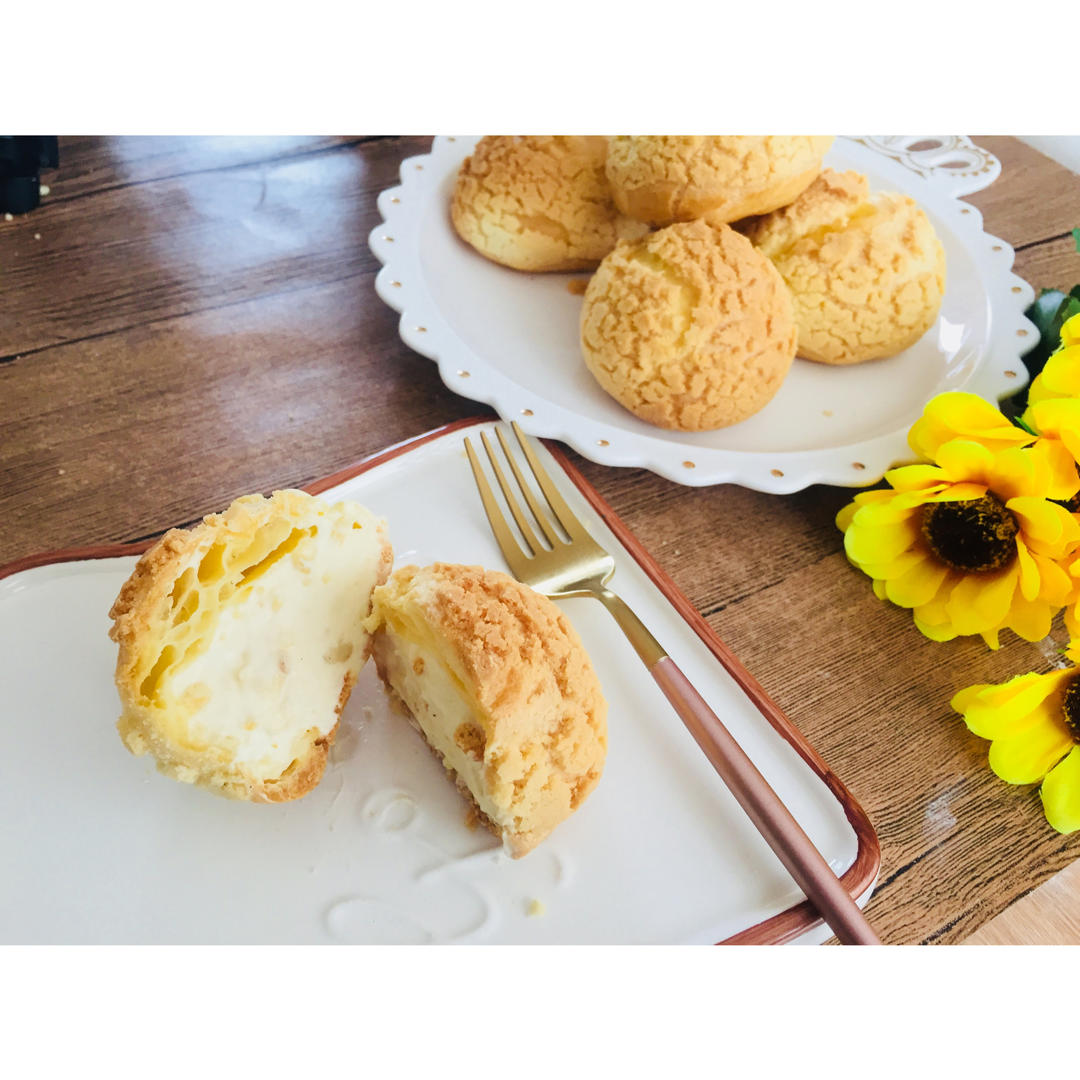 十分美味的酥皮泡芙