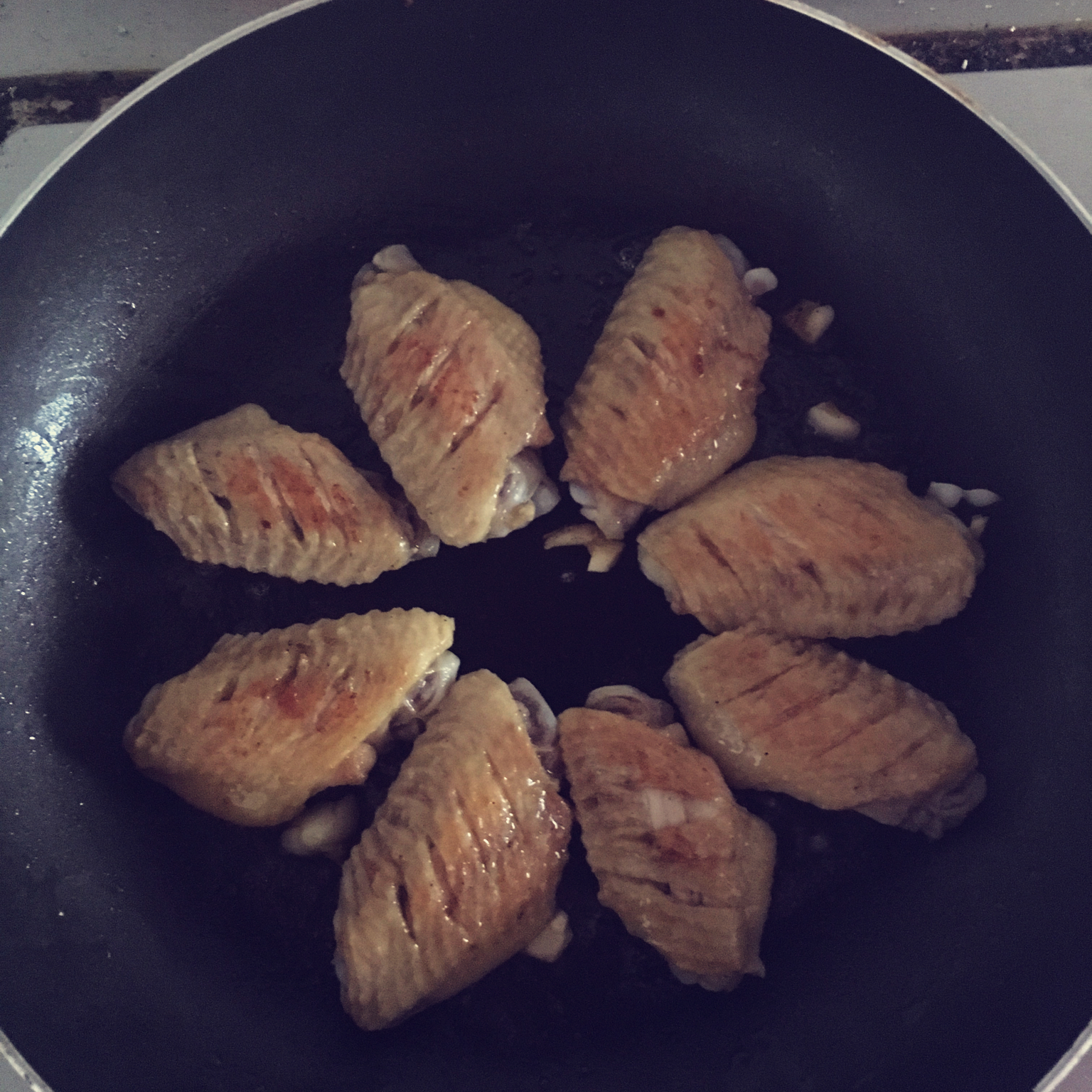 蒜香鸡翅