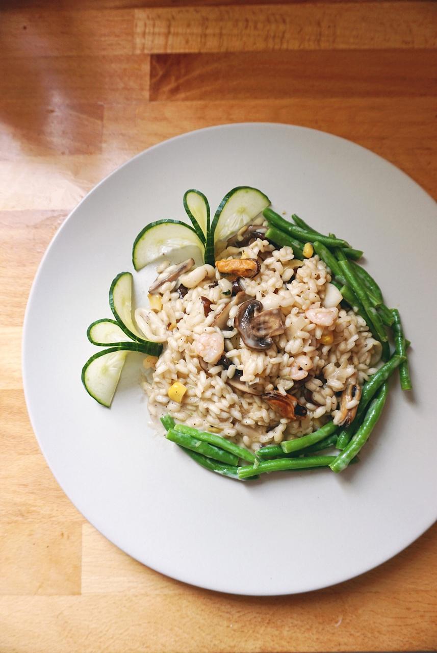 Mushroom risotto 意式蘑菇焗饭
