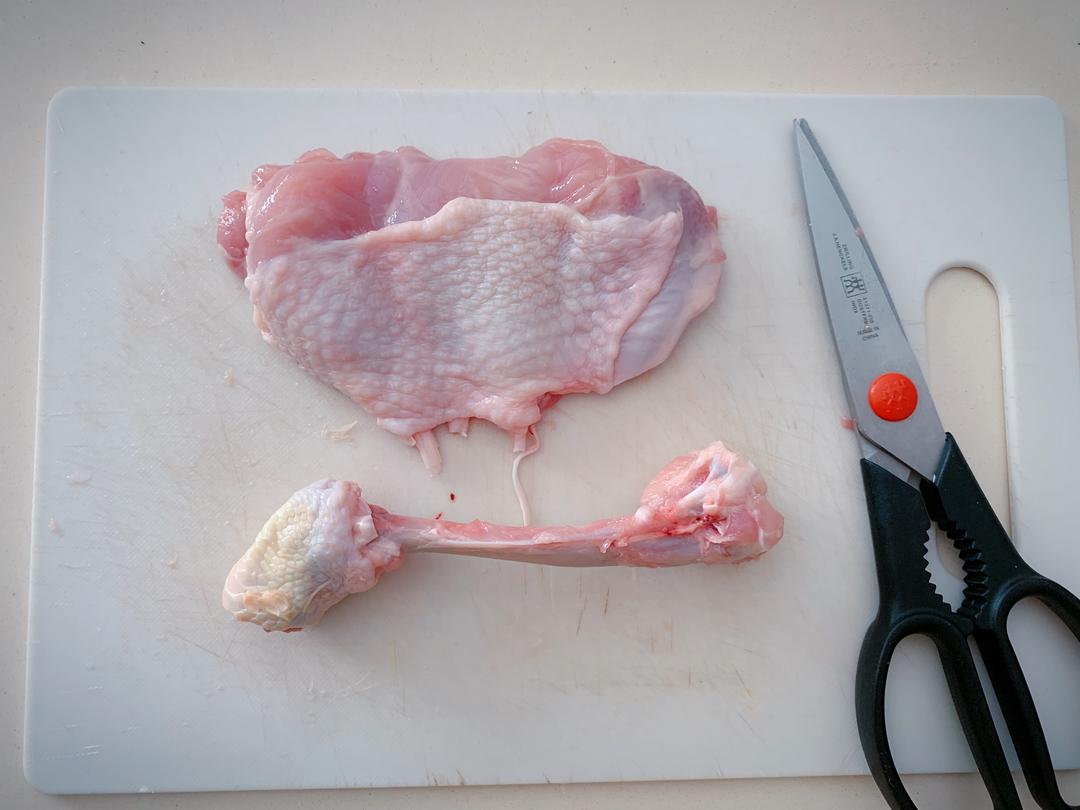 鸡腿肉之鸡大腿去骨