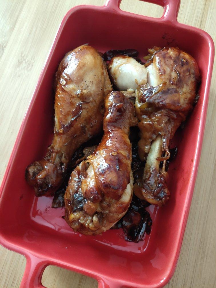 电饭煲焗鸡腿