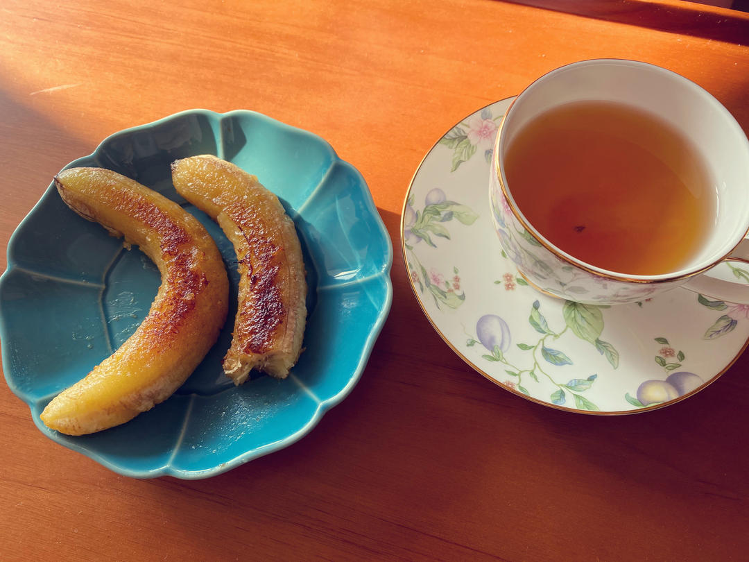烤香蕉