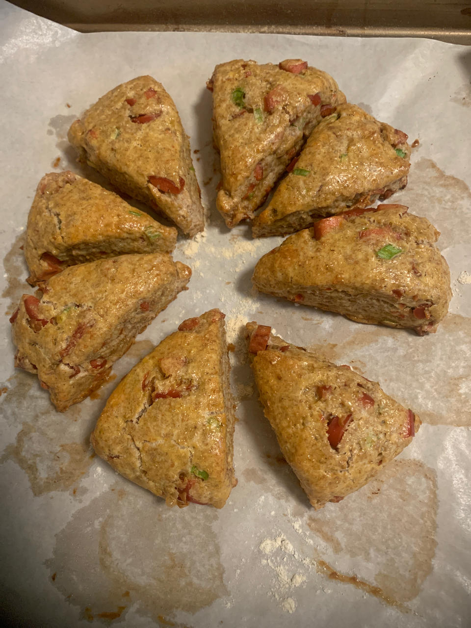 无油无糖全麦面粉司康