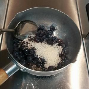蓝莓奶香淮山泥的做法 步骤2