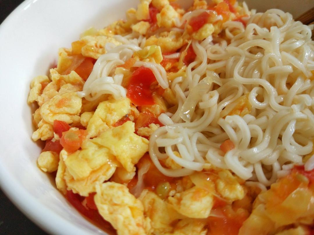 西红柿鸡蛋打卤面
