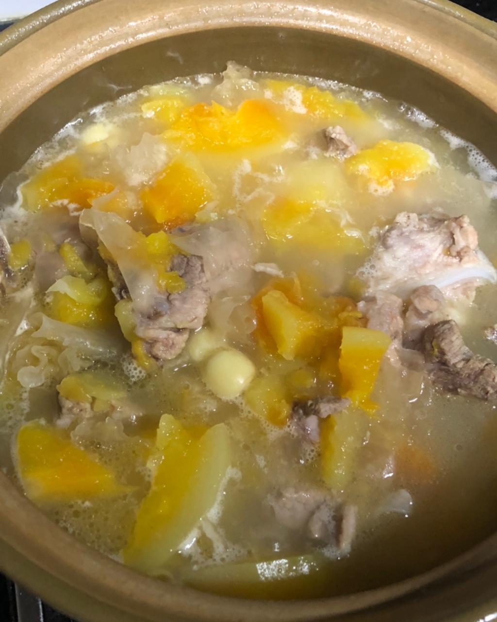 寒露汤·木瓜银耳猪骨汤