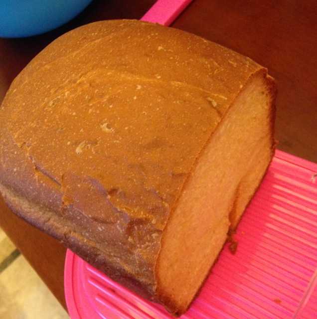 超级好吃的原味面包（面包机版）