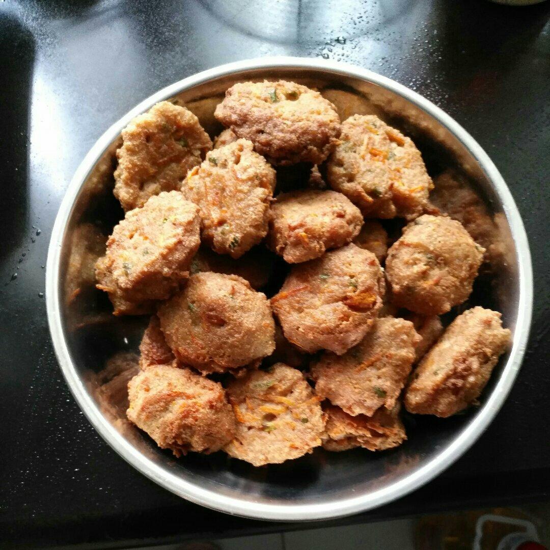 胡萝卜豆渣小丸子