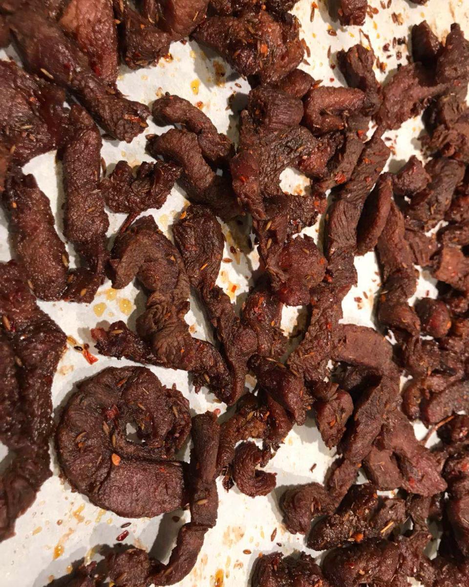 烤牛肉干