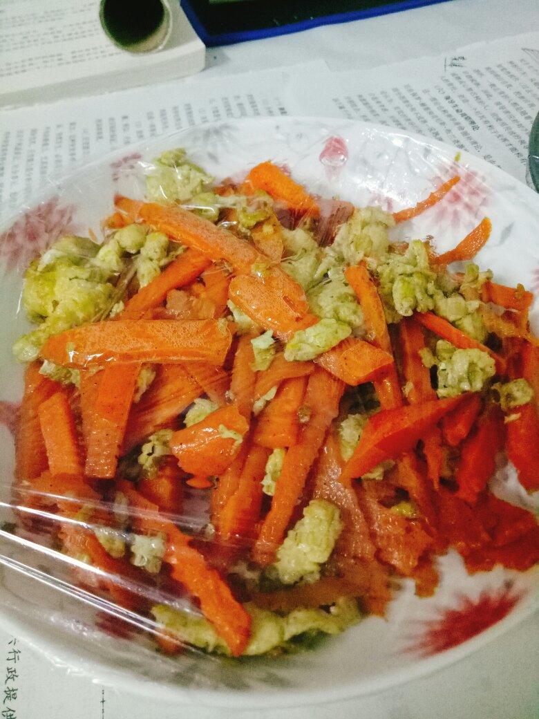 胡萝卜炒鸡蛋
