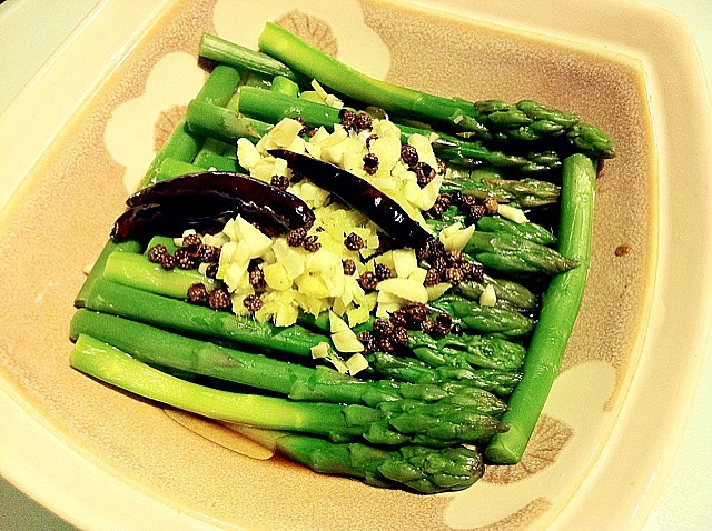 徐子沅做的响油芦笋