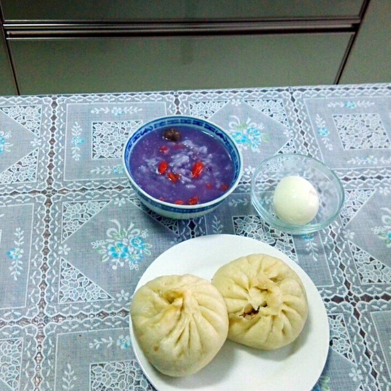 把每天的早餐都放这里