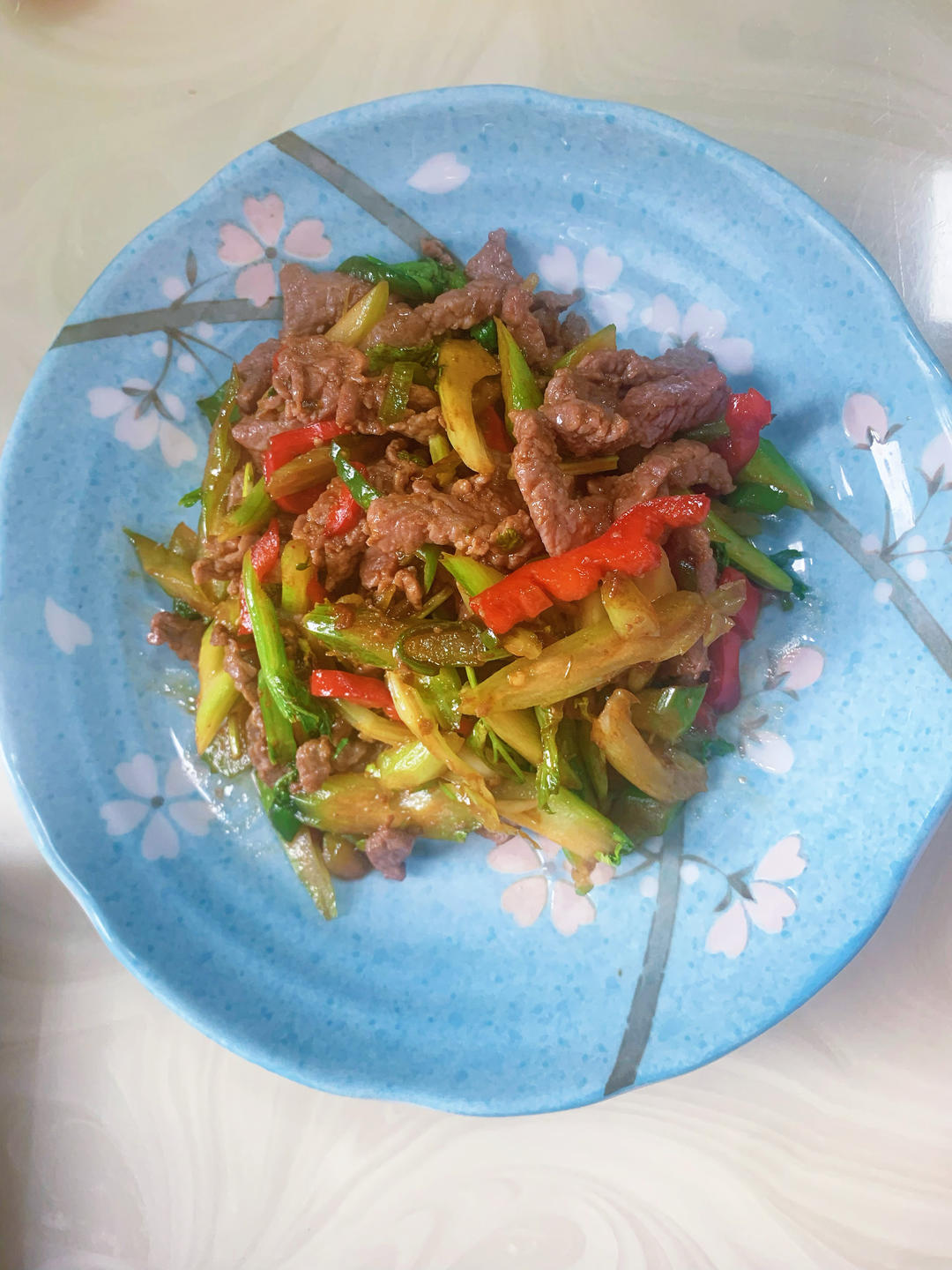 湖南小炒芹菜牛柳
