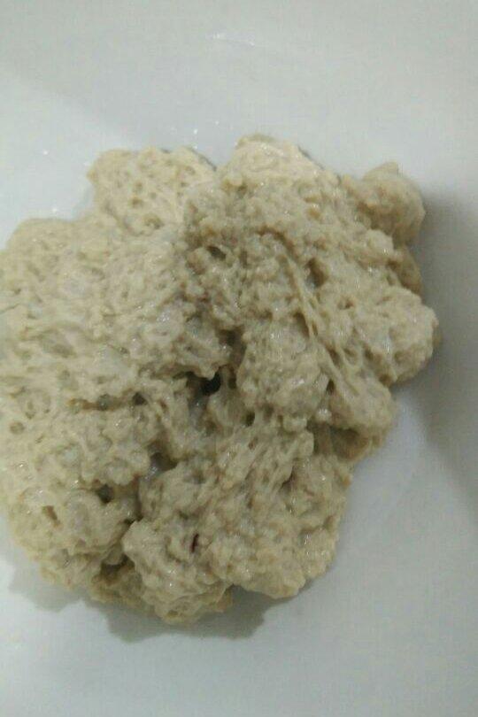 自制面筋，凉皮