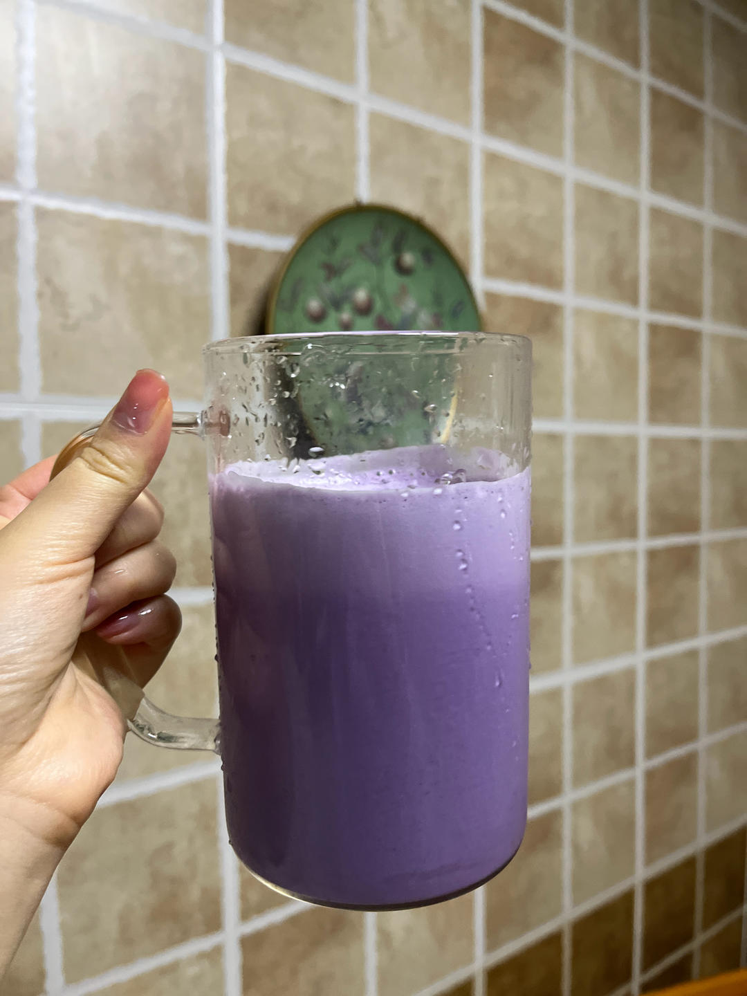 超好喝的蓝莓奶昔
