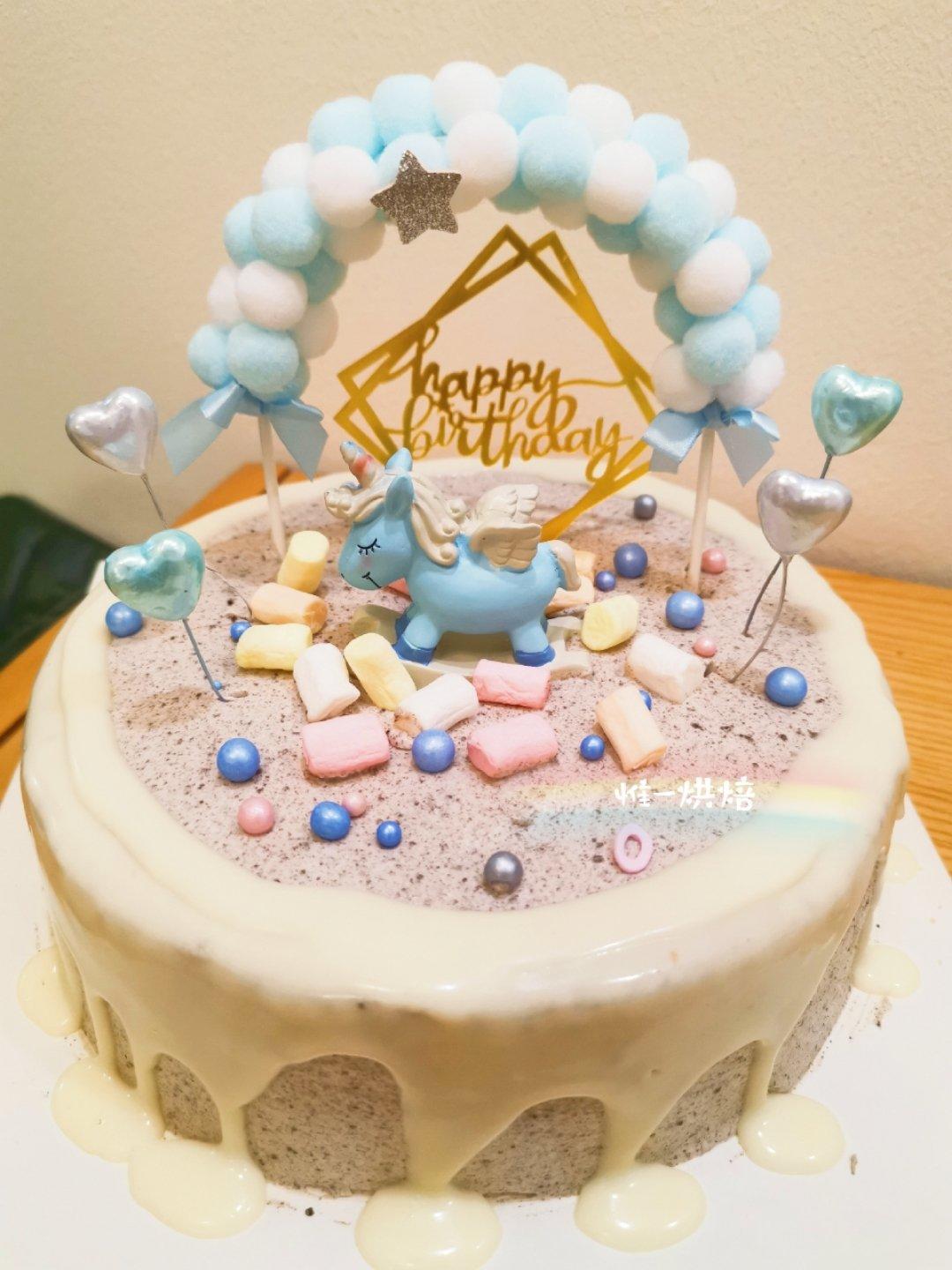 奥利奥咸奶油蛋糕