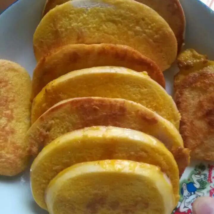 早餐鸡蛋馒头片