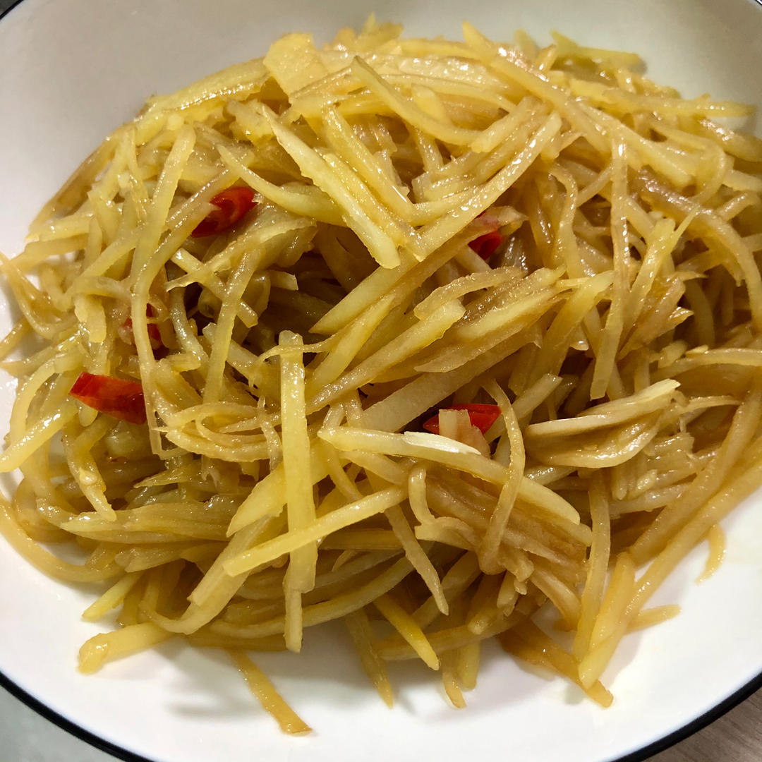 超级无敌下饭菜～酸辣土豆丝