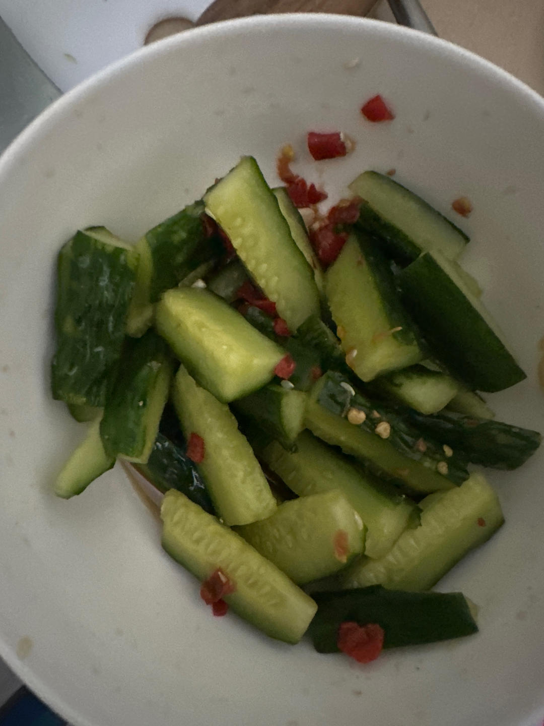 醋拌黄瓜（减肥）