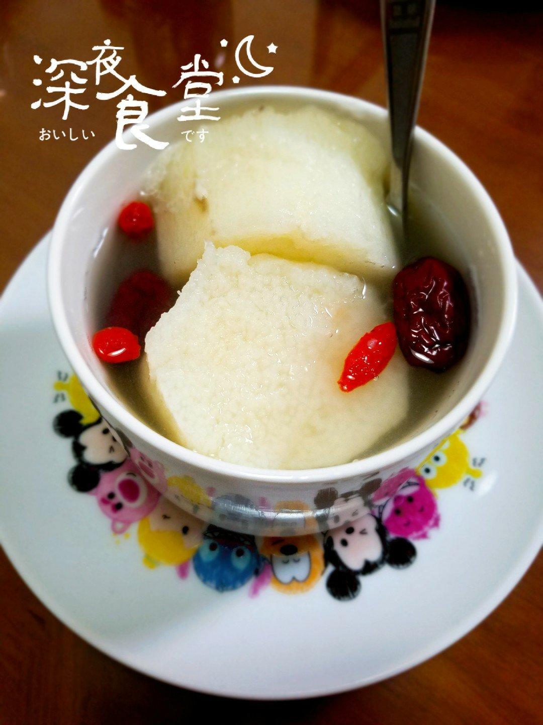 山药红枣糖水