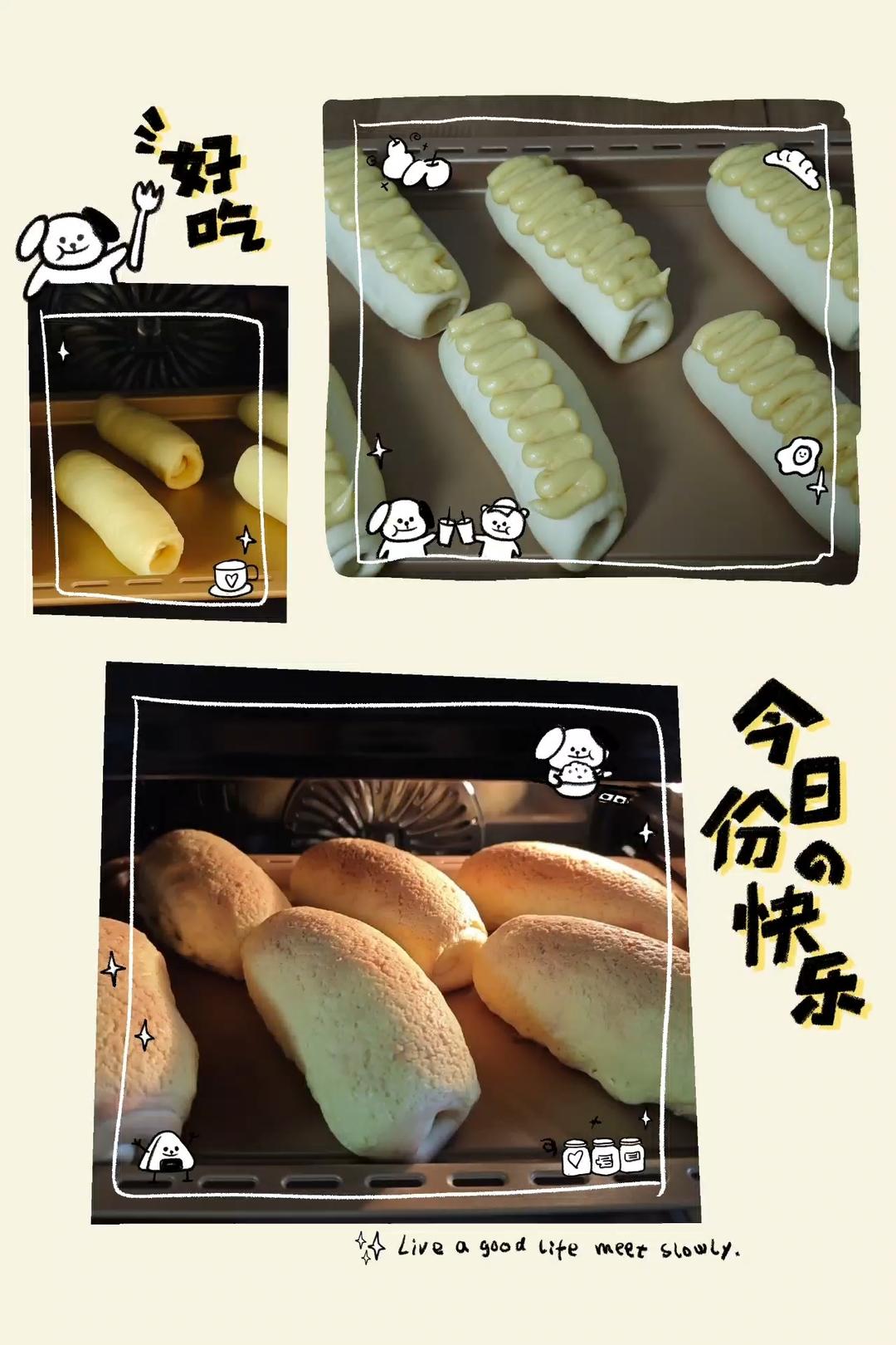 台式面包店十几年的招牌-日式乳酪面包