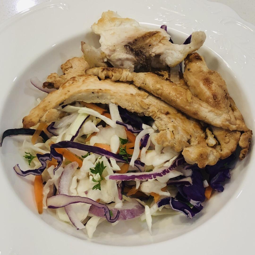 【减肥餐】香煎鸡胸肉