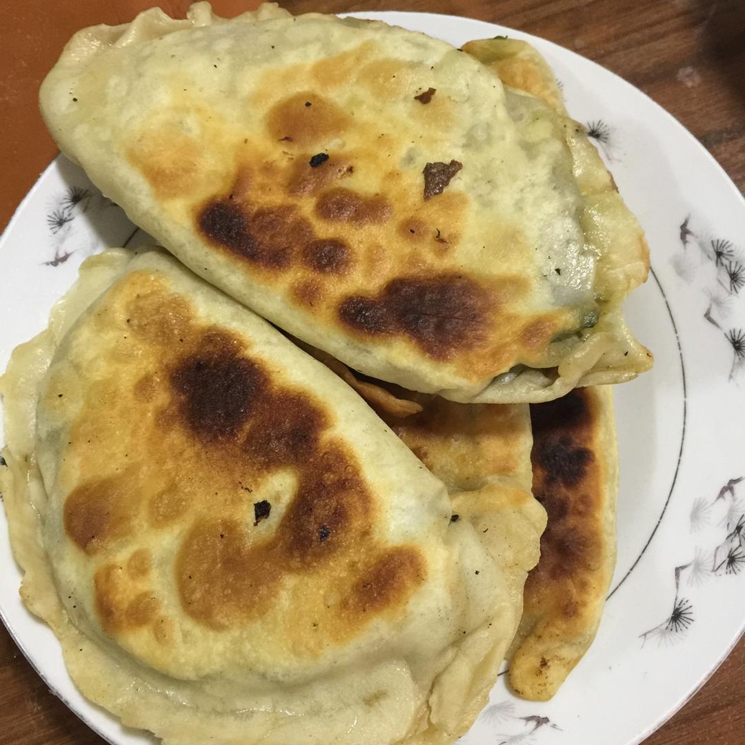 韭菜鸡蛋馅饼