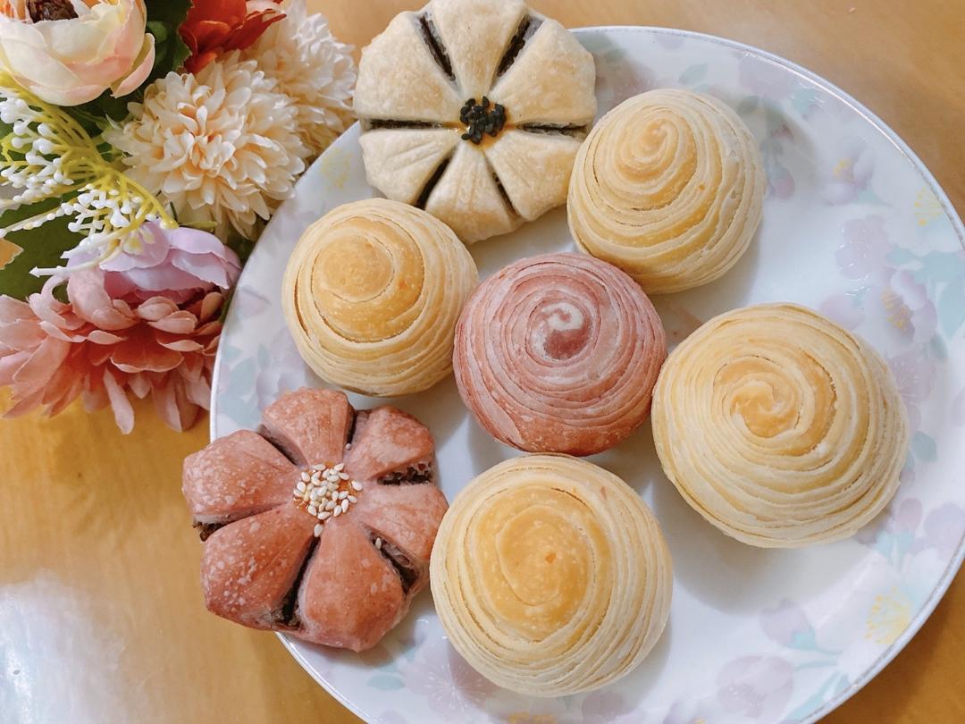 彩虹酥（莲蓉/豆沙蛋黄酥）