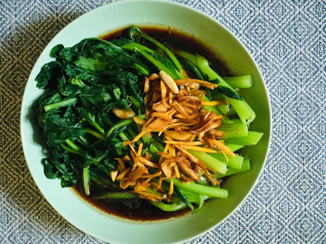 蚝油白灼青菜