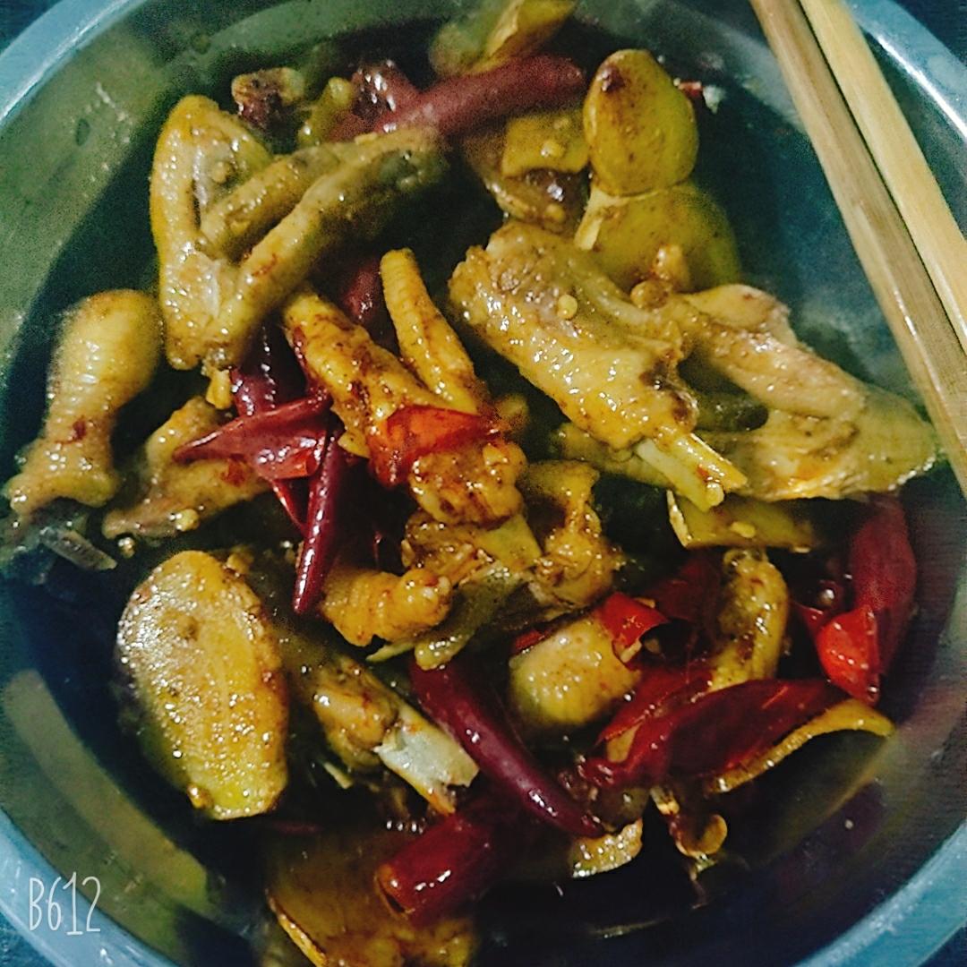 姜辣凤爪最简洁版正宗岳阳味