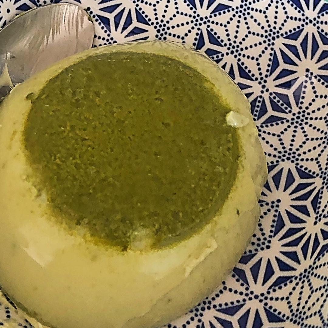 抹茶意式奶冻 Panna Cotta
