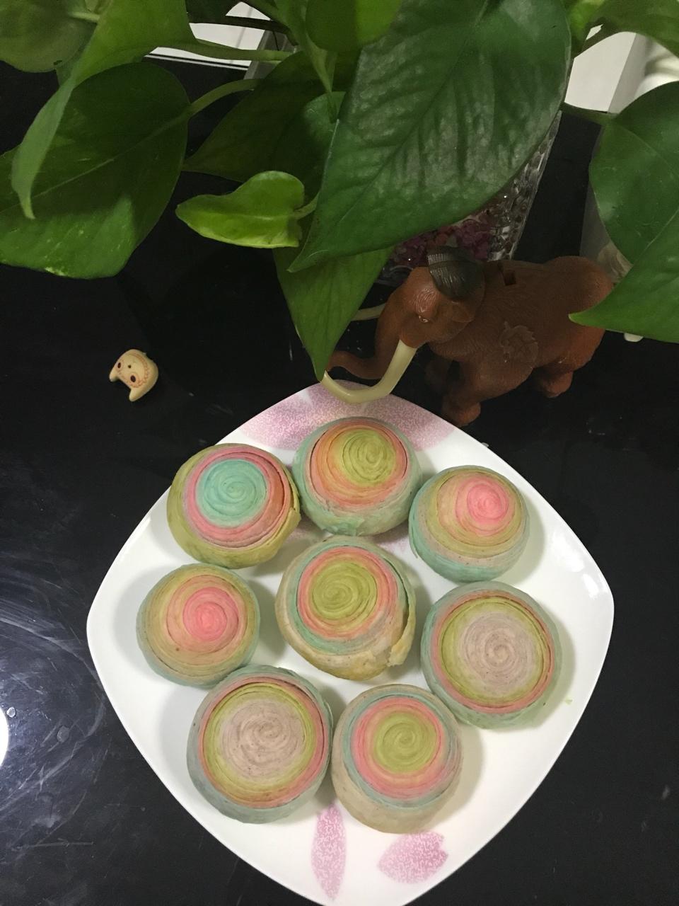 美貌酥 螺旋酥 彩虹酥