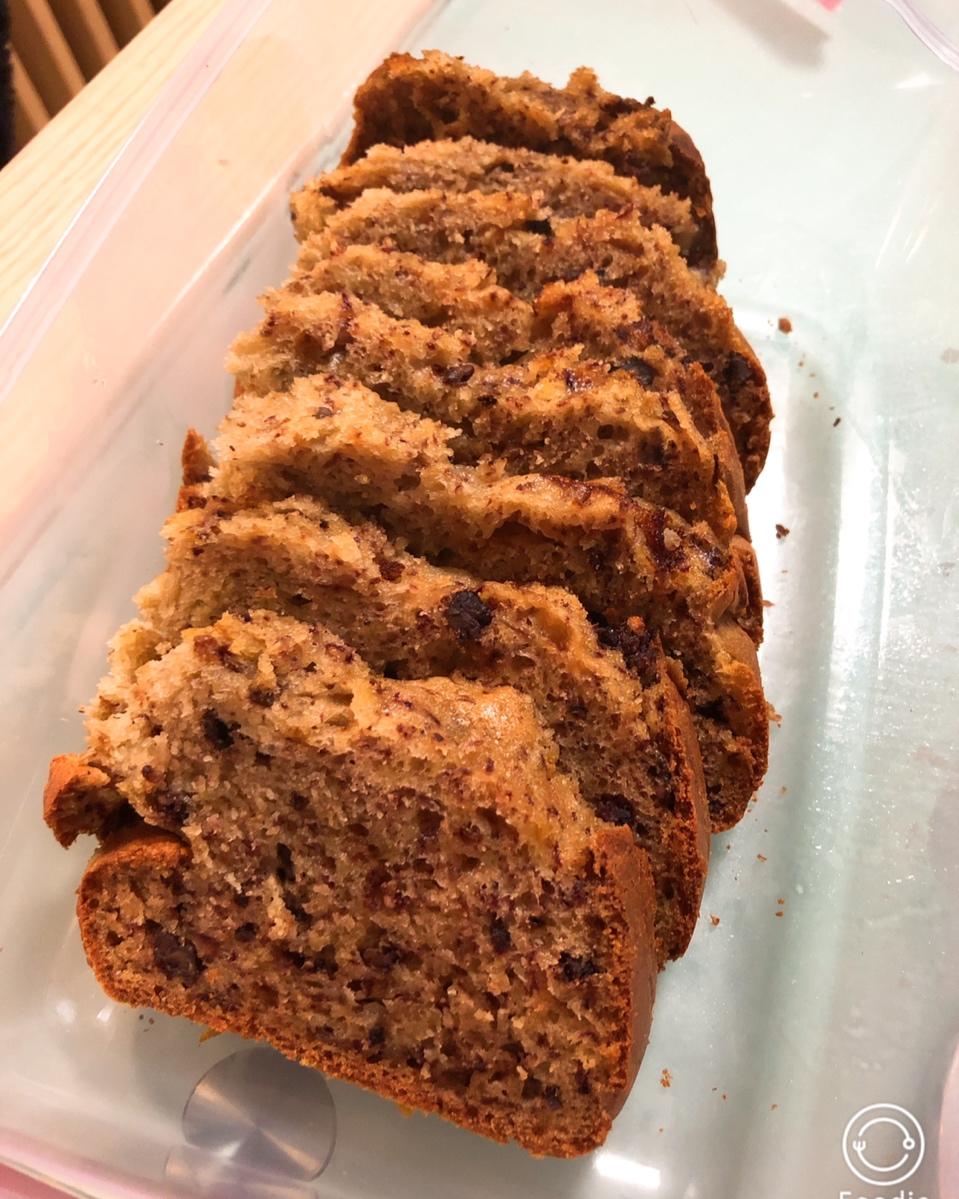 《Tinrry+》健康快手的香蕉核桃蛋糕