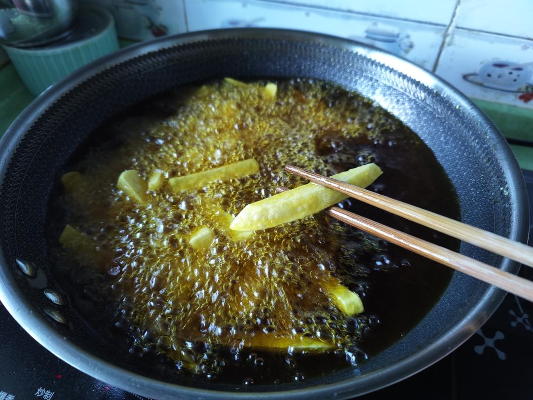 自制炸薯条