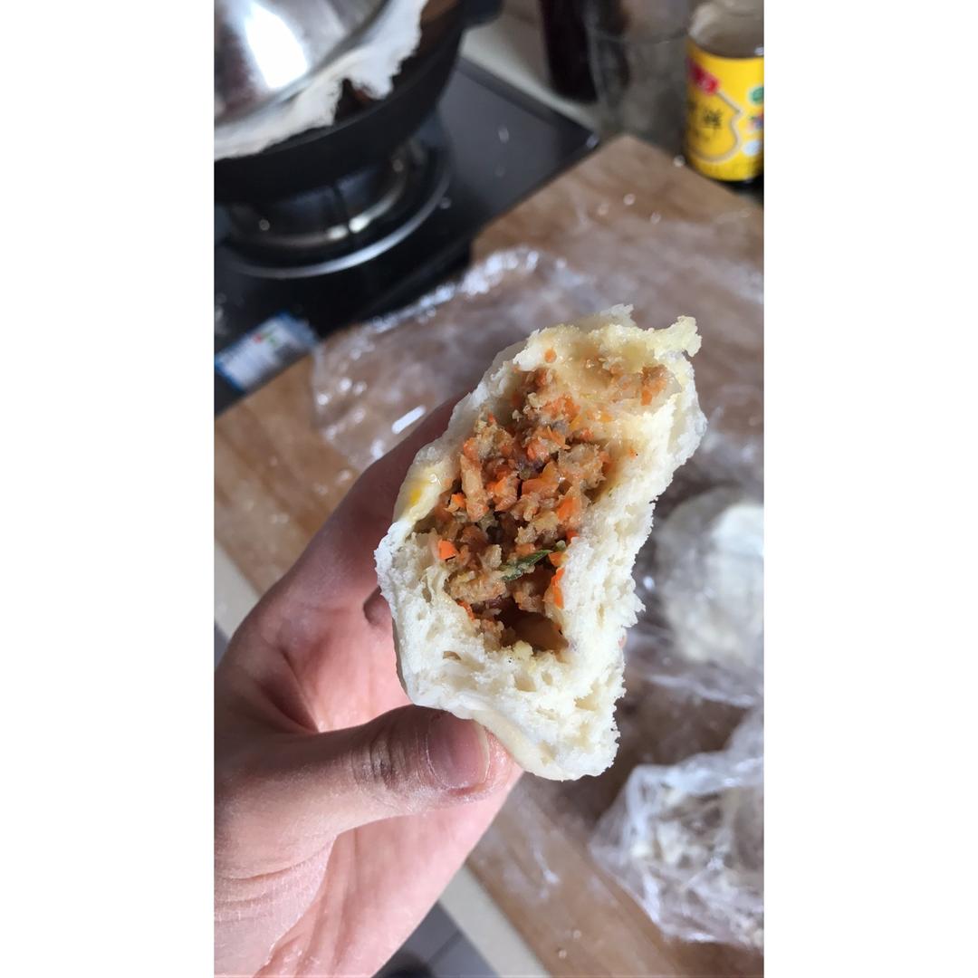 胡萝卜羊肉包子