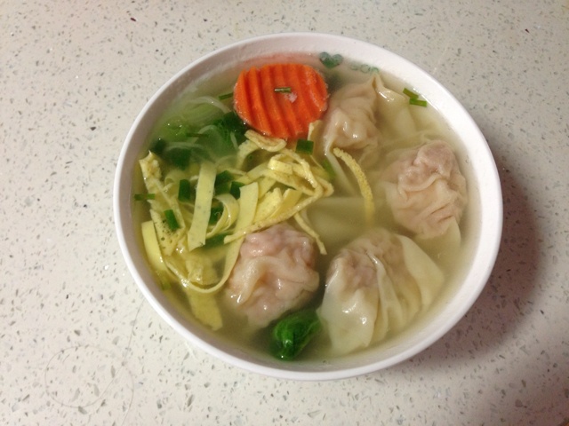鲜虾云吞面
