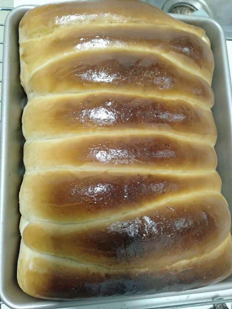 蜂蜜淡奶油面包#美味排包#